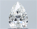 Natural Diamond 0.70 Carats, Pear with  Cut, G Color, VS2 Clarity and Certified by GIA