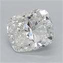 Diamante Natural 5.01 quilates, Del cojín , Color H, claridad SI1 y certificado GIA