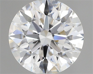 Picture of Lab Grown Diamond 0.70 Carats, Round with Ideal Cut, D Color, VVS2 Clarity and Certified by IGI