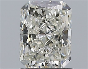 Picture of Natural Diamond 1.01 Carats, Radiant with  Cut, J Color, VS1 Clarity and Certified by GIA