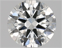 Diamante Natural 0.73 quilates, Redondo , Color F, claridad IF y certificado GIA