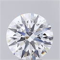 Lab Grown Diamond 4.53 Carats, Round with Excellent Cut, E Color, VVS1 Clarity and Certified by GIA