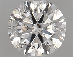 Picture of Natural Diamond 0.70 Carats, Round with Very Good Cut, H Color, I1 Clarity and Certified by GIA