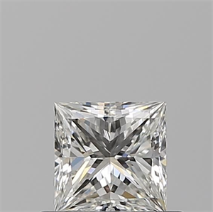 Picture of Natural Diamond 0.50 Carats, Princess with  Cut, G Color, VVS2 Clarity and Certified by GIA