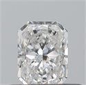 Diamante Natural 0.26 quilates, Radiante , Color E, claridad VVS2 y certificado GIA