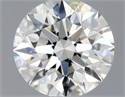 Diamante Natural 0.55 quilates, Redondo , Color H, claridad VVS2 y certificado GIA