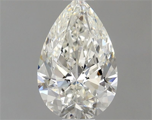 Picture of Natural Diamond 0.50 Carats, Pear with  Cut, H Color, VVS1 Clarity and Certified by GIA