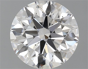 Picture of Lab Grown Diamond 1.15 Carats, Round with Excellent Cut, D Color, VS2 Clarity and Certified by GIA