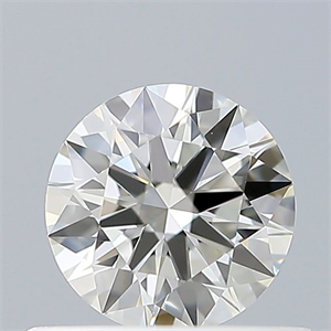 Picture of Natural Diamond 0.41 Carats, Round with Excellent Cut, H Color, VVS1 Clarity and Certified by IGI