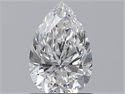 Natural Diamond 0.80 Carats, Pear with  Cut, E Color, SI1 Clarity and Certified by GIA
