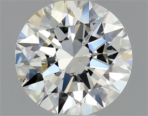 Picture of Natural Diamond 0.50 Carats, Round with Excellent Cut, H Color, VS1 Clarity and Certified by GIA