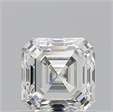Natural Diamond 1.01 Carats, Asscher with  Cut, I Color, VVS2 Clarity and Certified by GIA