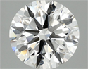 Del inventario de diamantes de laboratorio, 2.53 quilates, Redondo , Color F, claridad VS2 y certificado IGI