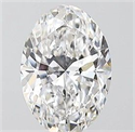 Natural Diamond 2.03 Carats, Oval with  Cut, D Color, SI1 Clarity and Certified by GIA