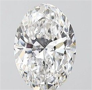 Picture of Natural Diamond 2.03 Carats, Oval with  Cut, D Color, SI1 Clarity and Certified by GIA