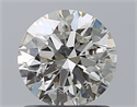 Natural Diamond 1.04 Carats, Round with Excellent Cut, I Color, SI2 Clarity and Certified by IGI