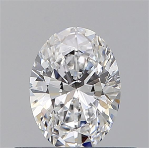 Foto Diamante Natural 0.40 quilates, Ovalado , Color D, claridad SI1 y certificado GIA de