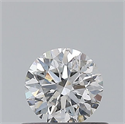 Diamante Natural 0.46 quilates, Redondo , Color E, claridad I1 y certificado GIA