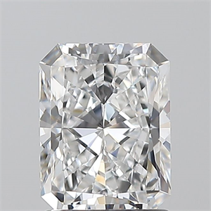 Foto Diamante Natural 1.50 quilates, Radiante , Color D, claridad SI1 y certificado GIA de