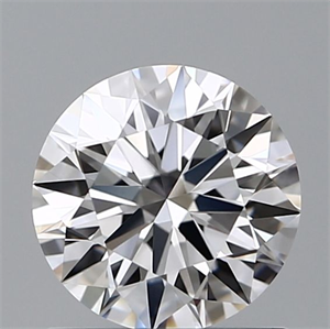 Picture of Lab Grown Diamond 1.03 Carats, Round with Ideal Cut, D Color, VVS2 Clarity and Certified by IGI