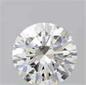 Natural Diamond 0.70 Carats, Round with Excellent Cut, H Color, VVS2 Clarity and Certified by GIA