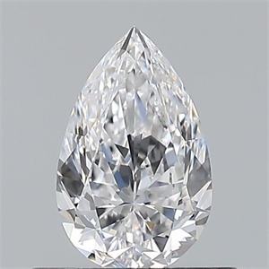 Picture of Natural Diamond 0.50 Carats, Pear with  Cut, D Color, VS1 Clarity and Certified by GIA