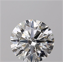 Natural Diamond 0.75 Carats, Round with Excellent Cut, G Color, SI2 Clarity and Certified by GIA