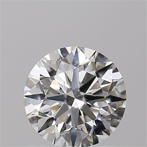Picture of Natural Diamond 0.75 Carats, Round with Excellent Cut, G Color, SI2 Clarity and Certified by GIA