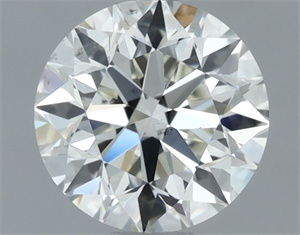 Picture of Natural Diamond 0.90 Carats, Round with Very Good Cut, I Color, VS2 Clarity and Certified by IGI