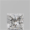 Natural Diamond 1.01 Carats, Princess with  Cut, E Color, VS1 Clarity and Certified by GIA