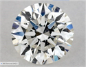Natural Diamond 0.70 Carats, Round with Excellent Cut, I Color, SI2 Clarity and Certified by GIA