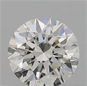 Natural Diamond 0.40 Carats, Round with Excellent Cut, H Color, VS1 Clarity and Certified by GIA
