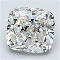 Diamante Natural 2.53 quilates, Del cojín , Color I, claridad SI1 y certificado GIA
