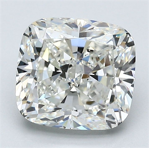Foto Diamante Natural 2.53 quilates, Del cojín , Color I, claridad SI1 y certificado GIA de