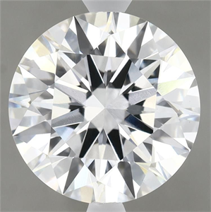 Picture of Lab Grown Diamond 5.58 Carats, Round with Ideal Cut, E Color, VVS2 Clarity and Certified by IGI