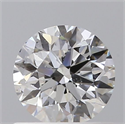 Diamante Natural 0.61 quilates, Redondo , Color F, claridad SI1 y certificado GIA