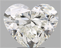 Natural Diamond 4.01 Carats, Heart with  Cut, J Color, VS1 Clarity and Certified by GIA