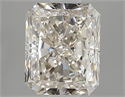 Diamante Natural 0.72 quilates, Radiante , Color L, claridad IF y certificado GIA