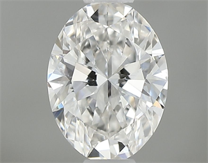 Picture of Natural Diamond 0.50 Carats, Oval with  Cut, G Color, VS2 Clarity and Certified by GIA