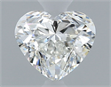 Natural Diamond 0.40 Carats, Heart with  Cut, H Color, VS2 Clarity and Certified by GIA