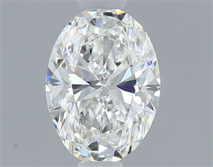 Picture of Natural Diamond 0.42 Carats, Oval with  Cut, F Color, VS1 Clarity and Certified by GIA