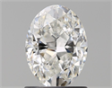 Natural Diamond 1.20 Carats, Oval with  Cut, G Color, VVS1 Clarity and Certified by GIA