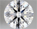Lab Grown Diamond 4.20 Carats, Round with Ideal Cut, E Color, VVS2 Clarity and Certified by IGI