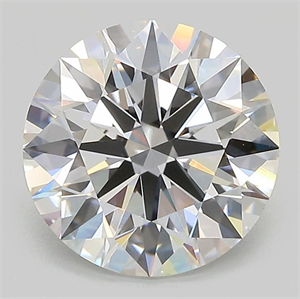 Picture of Lab Grown Diamond 3.01 Carats, Round with Ideal Cut, E Color, VVS2 Clarity and Certified by IGI