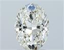 Natural Diamond 1.50 Carats, Oval with  Cut, J Color, SI2 Clarity and Certified by GIA