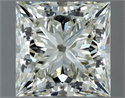 Natural Diamond 1.01 Carats, Princess with  Cut, K Color, IF Clarity and Certified by IGI