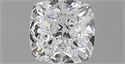 Diamante Natural 0.71 quilates, Del cojín , Color D, claridad VVS1 y certificado GIA