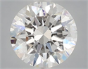 Lab Grown Diamond 1.10 Carats, Round with Excellent Cut, E Color, VVS2 Clarity and Certified by IGI