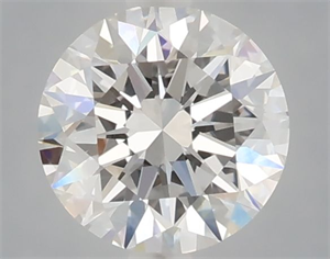 Picture of Lab Grown Diamond 1.10 Carats, Round with Excellent Cut, E Color, VVS2 Clarity and Certified by IGI
