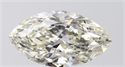 Natural Diamond 3.02 Carats, Marquise with  Cut, I Color, SI2 Clarity and Certified by IGI